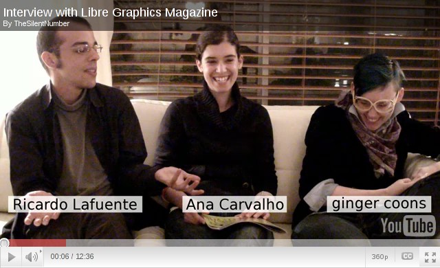 Libre Graphics Magazine on YouTube screenshot