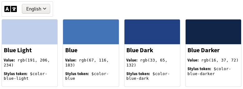 Token i18n